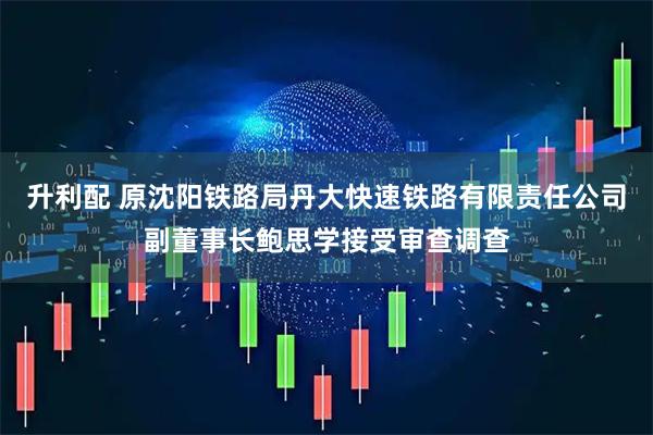 升利配 原沈阳铁路局丹大快速铁路有限责任公司副董事长鲍思学接受审查调查