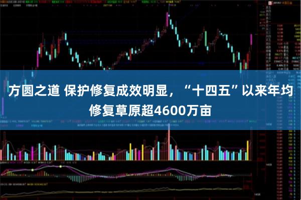 方圆之道 保护修复成效明显，“十四五”以来年均修复草原超4600万亩