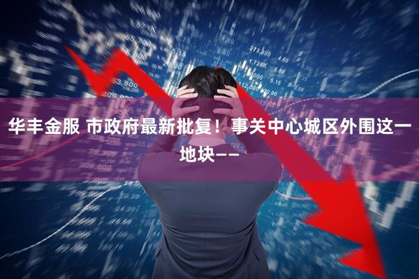 华丰金服 市政府最新批复！事关中心城区外围这一地块——